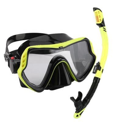 China Fully Dry Snorkeling Hot Selling Diving Mask And Snorkel Set Diving Snorkeling for sale