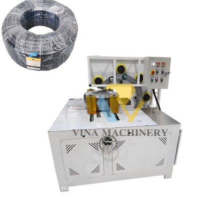 China Machine Repair Shop Floor Heating Pipe Film Wrapping Machine PVC PE PP Pipe Wrapping Machine Ring Object Rubber Film Packaging Machine for sale