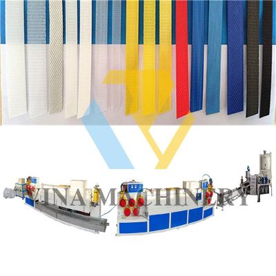 China Bar High Capacity Plastic Extrusion Machine PP PET Strap Strip Making Machine for sale