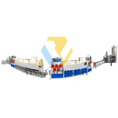 China 1 To 2/4 Bar PP Tie Plastic Wrapping Belt Production Line PET Strips Extruder Making Machine for sale