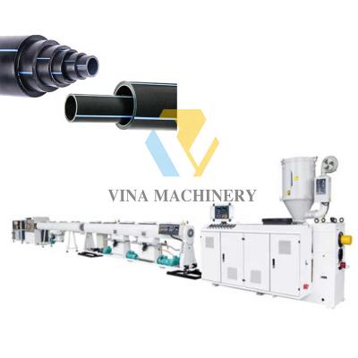 China Wire Thread Protection Sleeve Pipe Production Line / Netting Machine / Extruder for sale