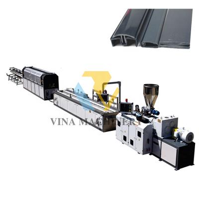 China Wire Plastic Soft And Hard Coextrusion Profile Machine / Netting Machine / Production Line Equipment for sale