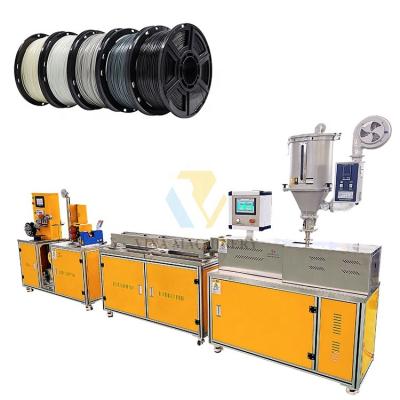 China Filament 1.75-3mm 3D Printer Filament Extruder Machine Production Line For ABS/PLA for sale