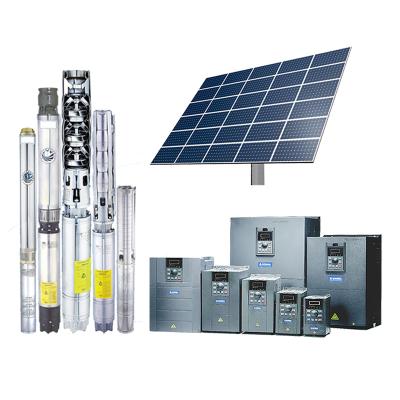 China Agricultural DC Irrigation 3HP 5HP 7.5HP Price Solar Water Pump Kit AC DC Deep Well Water Pump For Agriculture for sale