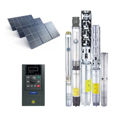 China Hot Selling Agricultural Irrigation Swimming Pool DC AC 10 HP 20 HP 30 HP Solar Water Pump System For Irrigation for sale