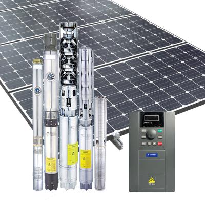 China Developing World Water Solutions 0.75KW - 110KW Solar Water Pump Kit for Full Well Solar Pump Kit for Agriculture System for sale