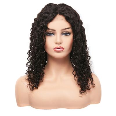 China Deep Curly Deep Curly Wig Raw Cuticle Aligned 30 40 Inch 4*4 Glueless Virgin Brazilian Lace Closure Human Hair Wigs With Closure for sale