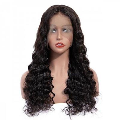 China Cheap Deep Wave Loose Wave Wigs Cheap Cuticle Aligned 150 Density 8A 9A 10A 12A Raw Indian Unprocessed Full Lace Hair Wig 100% for sale