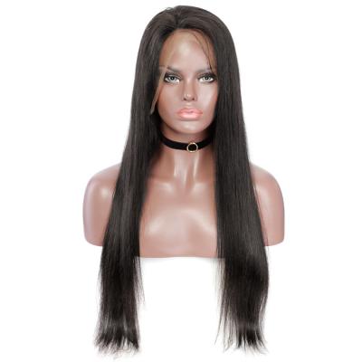 China Silky Straight Straight Wigs Full Head Real Cheap 9A 10A 8 18 20 30 Inch 150 Density Brazilian Malaysian Vietnam Full Lace Hair Wig for sale