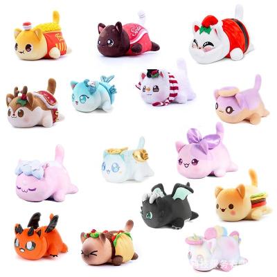 China Cute Gift Meemeows Cat Food Plush Youtube Aphmau Plushies Cat Cute Plush Toy Animal Plush Stuffed Plush Toys OEM/ODM for sale