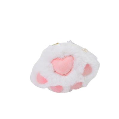 China Custom Toy Cute Cartoon Cat Paw Plush Toy Doll Plush Coin Purse Doll Plush Coin Purse OEM ODM Plush Coin Pendant Custom Plush Bag For Gift children for sale