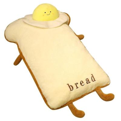 China Amazon Cute High Quality Hot Sale Pillow Plush Shape Bread Fun Tatami Sofa Stuffed Plush Cotton Sofa Lazy Mate For Kids for sale