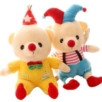 China Cute Fun Joker Series Bear Plush Toyfor Kids Friend OEM/ODM Sofa Bedroom Home Decoration Plush Stuffed Toy for sale