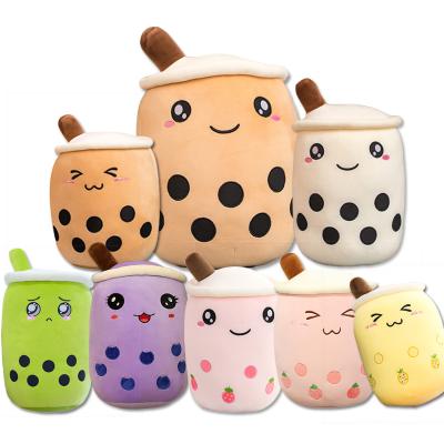 China Cute Toy Boba Plush Bubble Milk Tea Stuffed Toy Squishmalows Pearl Cup Shape Fun Boba Plush Soft Toy Cute Stuffed Toy Squishmalows for sale