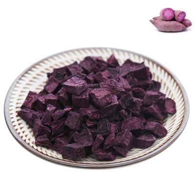 China Dried Dried Purple Sweet Potato Granules Dehydrated Purple Sweet Potato Cubes Dehydrated Purple Sweet Potato Flakes for sale