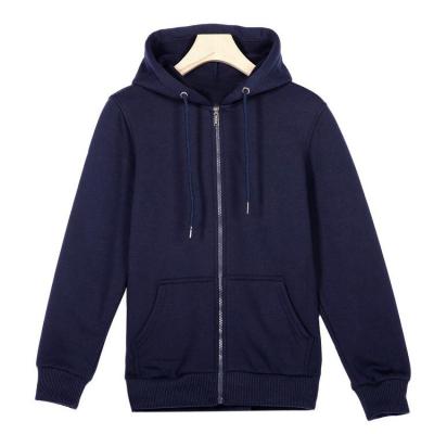 China Anti-wrinkle Hoodies Manufacturers 100% Cotton Blank High Quality Custom Crewneck Sweatshirts Zip Hoodie for sale