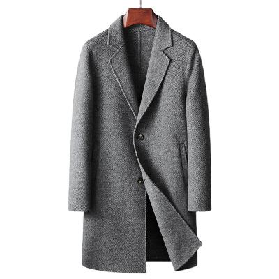 China Other Autumn and Winter New Wool Men's Coats Double Woolen Men Long Casual Winter Coat for sale