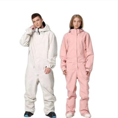 China Customized Breathable Ski Suit Waterproof Windproof Winter Snowboard Jacket And Pant Set Snow Overalls For Women Men for sale