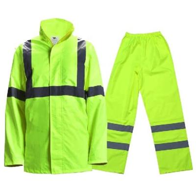 China Safety Waterproof Unisex Jackets Labor Leaders Reflective Uniform for sale