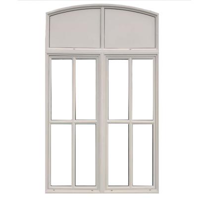 China Thermal Break Aluminum Profile Grille Door With Aluminum Sandwich Panel And Swing Glass Door for sale