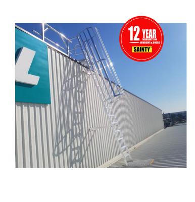 China Modern Quality Certificated By Europe CE Aluminum Fixed Safety Roof Top Guardrail for sale