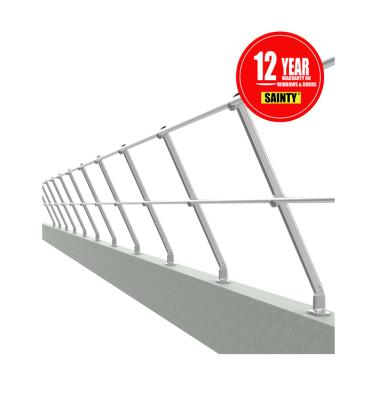 China 2021 Year Modern Hot Sale Aluminum Roof Top Guardrail Ladder for sale