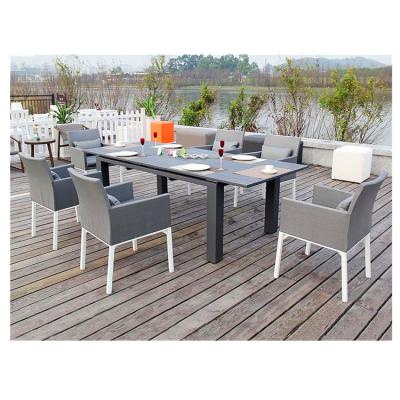 China Outdoor Garden Balcony Furniture Modern Extruded Aluminum Patio Furniture for sale