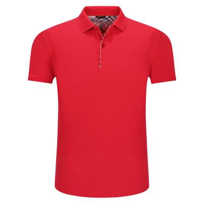 China Anti-Shrinkage Custom Men's Polo Shirt Printing Bulk Blank Polo T-Shirt MOQ Not High Quility Wholesale for sale