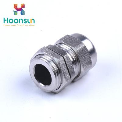 China Outdoor Dustproof Stainless Steel Cable Gland With IP68 Waterproof Level for sale