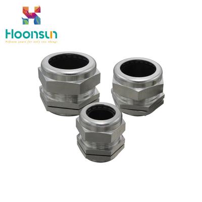 China SS316L Stainless Steel Cable Gland Metal M12 Series For Oil Industry for sale