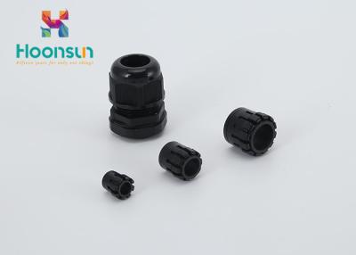 China Split MG12 PVC Cable Gland IP68 Waterproof / Cable Gland Rubber Seal With Sealing Nut for sale