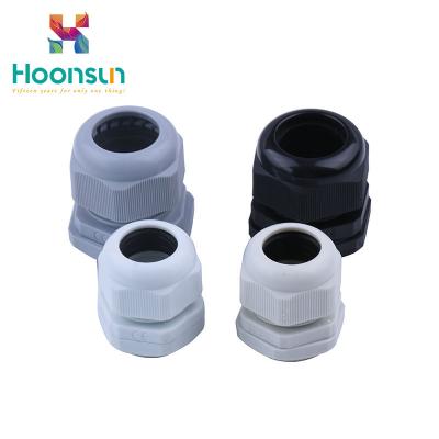 China Thread Electrical Flexible Cable Gland / Customized PG Fireproof Rubber Cable Gland for sale