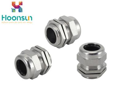 China G1 / 4 Metal Stainless Steel Cable Gland Acid Resistance For 3-6.5 Mm Wire for sale