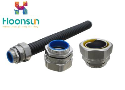 China SS304 SS316L Pipe Hydraulic Metal Hose Fittings IP65 Stainless Steel for sale