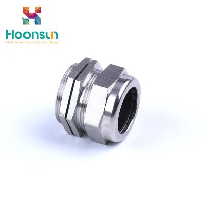 China 14mm SS316L Stainless Cable Gland With NBR Hermetic Seal for sale