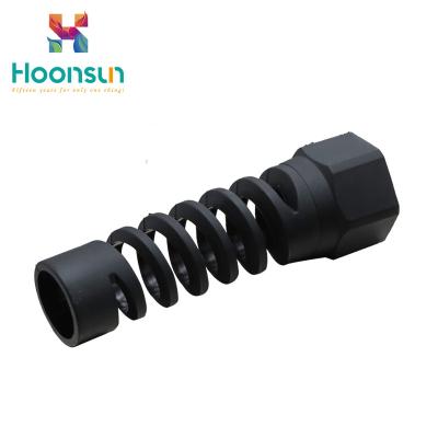 China Nylon Strain Relief Spiral Metric Cable Gland Rubber Seal For M Thread for sale