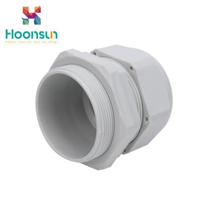 China Nickel Plating PVC Cable Gland Alkali Resistant Conjoined Type for sale