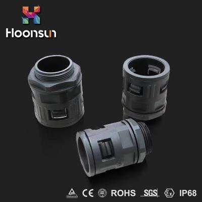 China Silicone Rubber Flexible Nylon Cable Gland For Hose Fitting / Waterproof Union Pipe Rubber Seal​ for sale