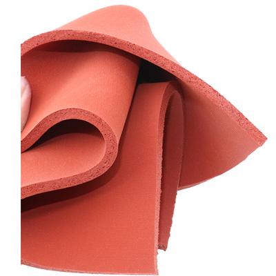 China High Temperature Special Red Silicone Pad Heat Transfer Printing Machine Sustainable Thermal Transfer Foam Sponge Plate for sale