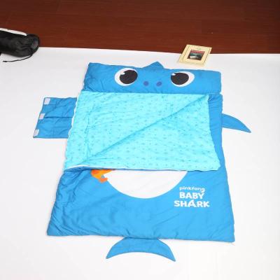 China Factory Wholesale Kids Children Sleeping Bag Cartoon Animal Hybrid Type Cotton With Pillow for sale