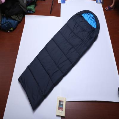 China Envelope Type Factory Wholesale Lightweight Envelope Sleeping Bag Down Proof With Hood for sale