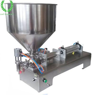 China Food Piston Bottle Filling Machine Semi-automatic Pneumatic Hot Filling Machine for sale