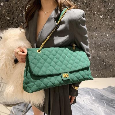 China Fashion High Quality Luxury Designer Handbag Famous Oversized Tote Bag With Chain of Elegance for sale