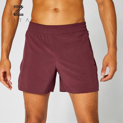 China Wicking Athleisure Breathable Custom Quick Dry Polyester Use Mens Laser Cut Side Panel Jump Shorts Training Shorts for sale