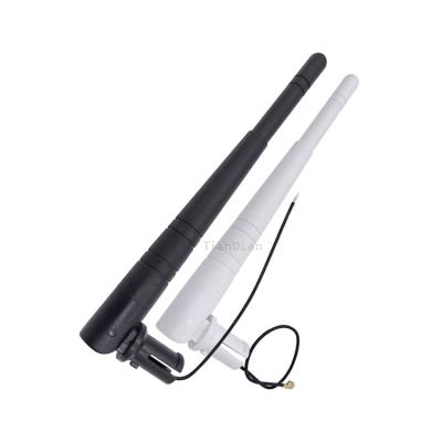 China External Wireless Router Omni 5dbi Communication Pigital Ipex 2.4GHz Wifi Rubber Antenna for sale