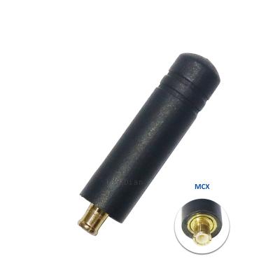 China Mini MCX MMCX 2dBi rubber antenna 36mm of cheap price antenna 433M 868M 915M 780M 2.4Ghz WiFi for sale