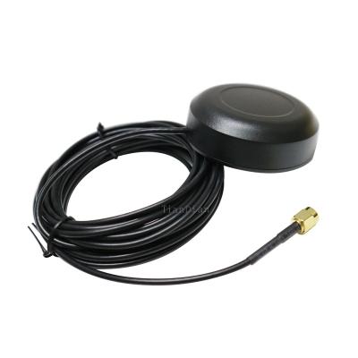 China External Waterproof Universal Magnetic Car B1 L1 L5 G1 3 in 1 Active Gps BD Glonass GNSS Antenna Dia65*20mm for sale