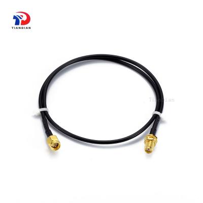 China 5G 4G Lte 3G GM/M WiFi Communication Antenna RG174 Patch Cord SMA-Male Jumper Cable TDA-1565 for sale