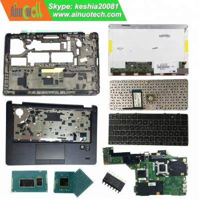 China Supply all kinds of laptop parts for notebook repair lcd hinge/cover shell/keyboards/CPU fan/DC jacks/adapter/battery all models for sale