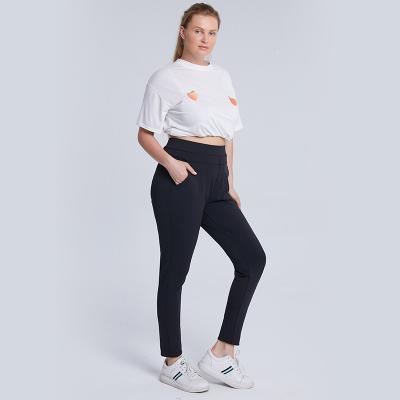 China 2021 Casual Loose Breathable Pants Windproof Custom Logo Pants Plus Size Pants For Woman for sale